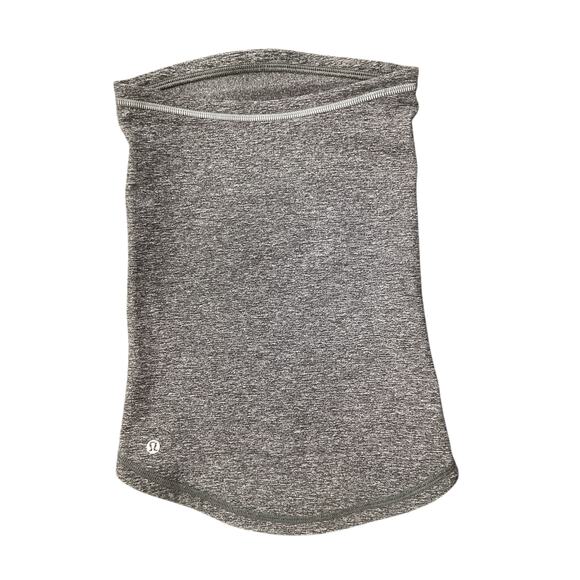 NWT Lululemon Cool Running Neck Warmer Women’s One Size Soft Rulu Fabric Gray - Picture 6 of 7
